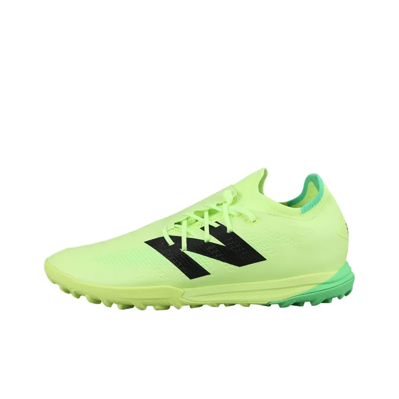 New Balance TF Rubber Broken Studs Artificial Ground Cushioning Soccer Shoes Men's Light Green-0