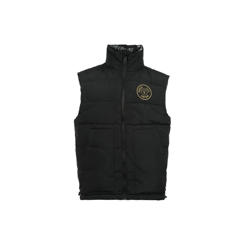 VERSACE JEANS COUTURE FW24 Sleeveless Down Jacket Men's Black-2