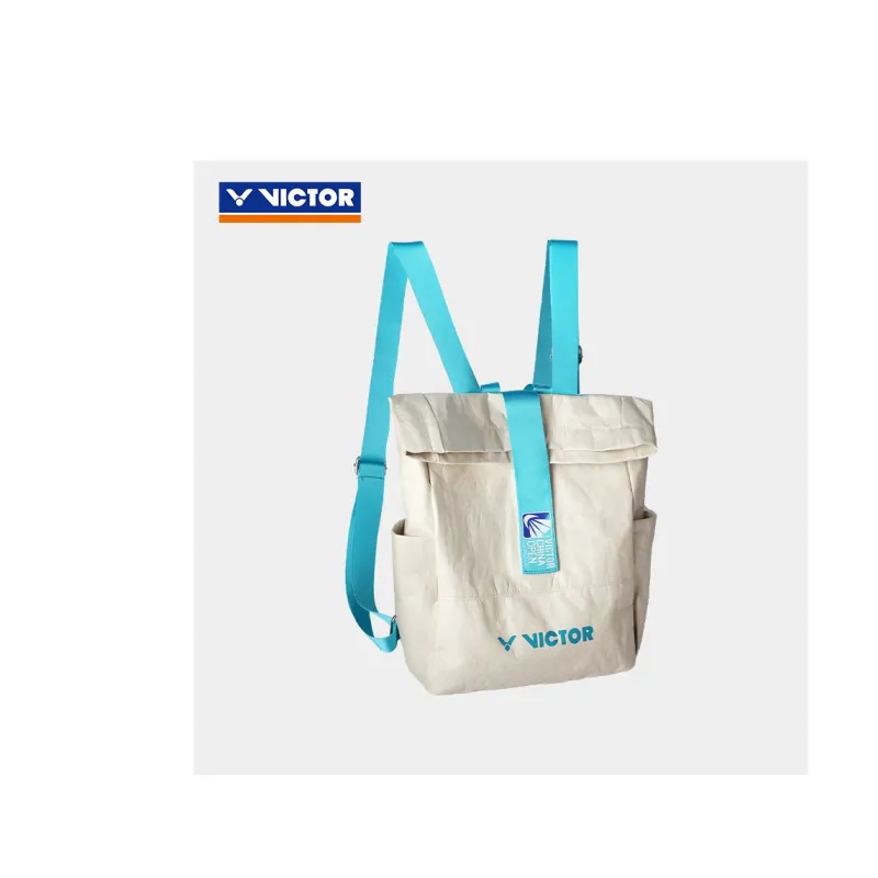 VICTOR Badminton Racket Bags 2 Pcs Pack Casual Style Backpack White Unisex-1