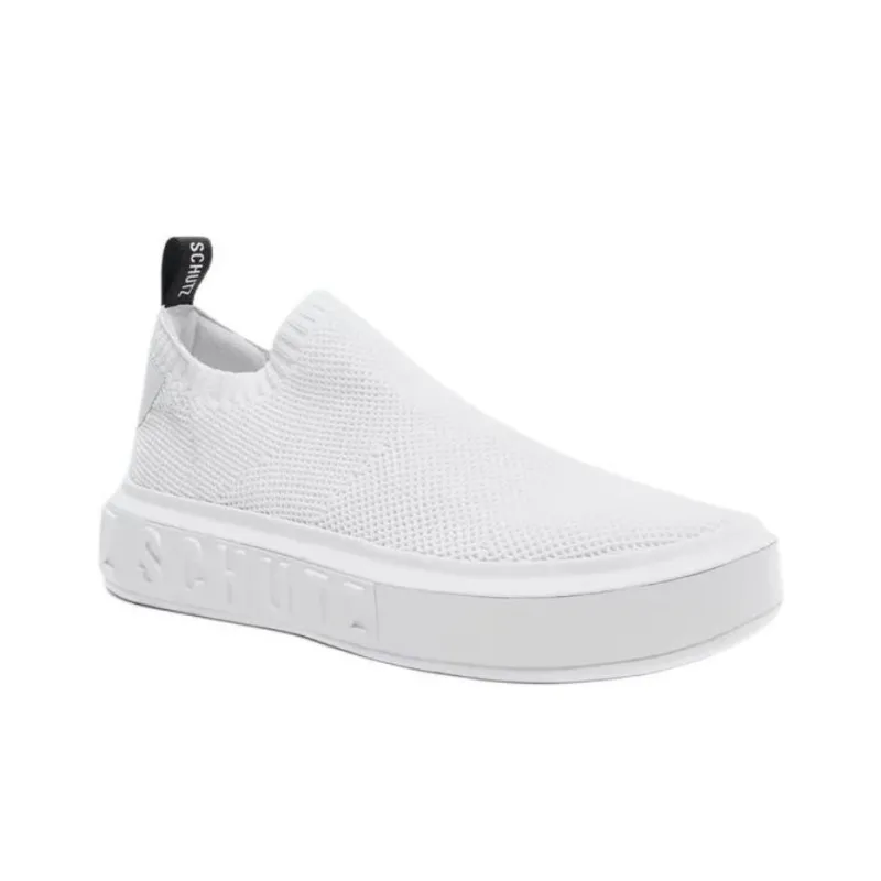 Schutz Low-Top Casual Shoes Women's White-2