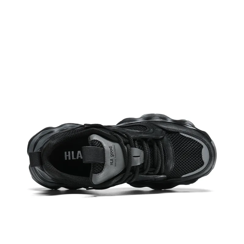 HLA Versatile Chunky Sneakers With Tire Platform Trendy Sneakers & Casual Shoes Men's-2