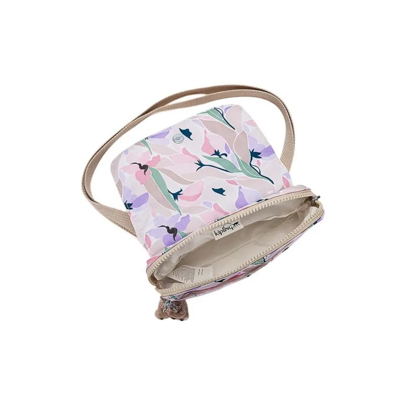 Kipling Polyamide Crossbody Bag, Shoulder Bag Small Size Women's Multicolor-6