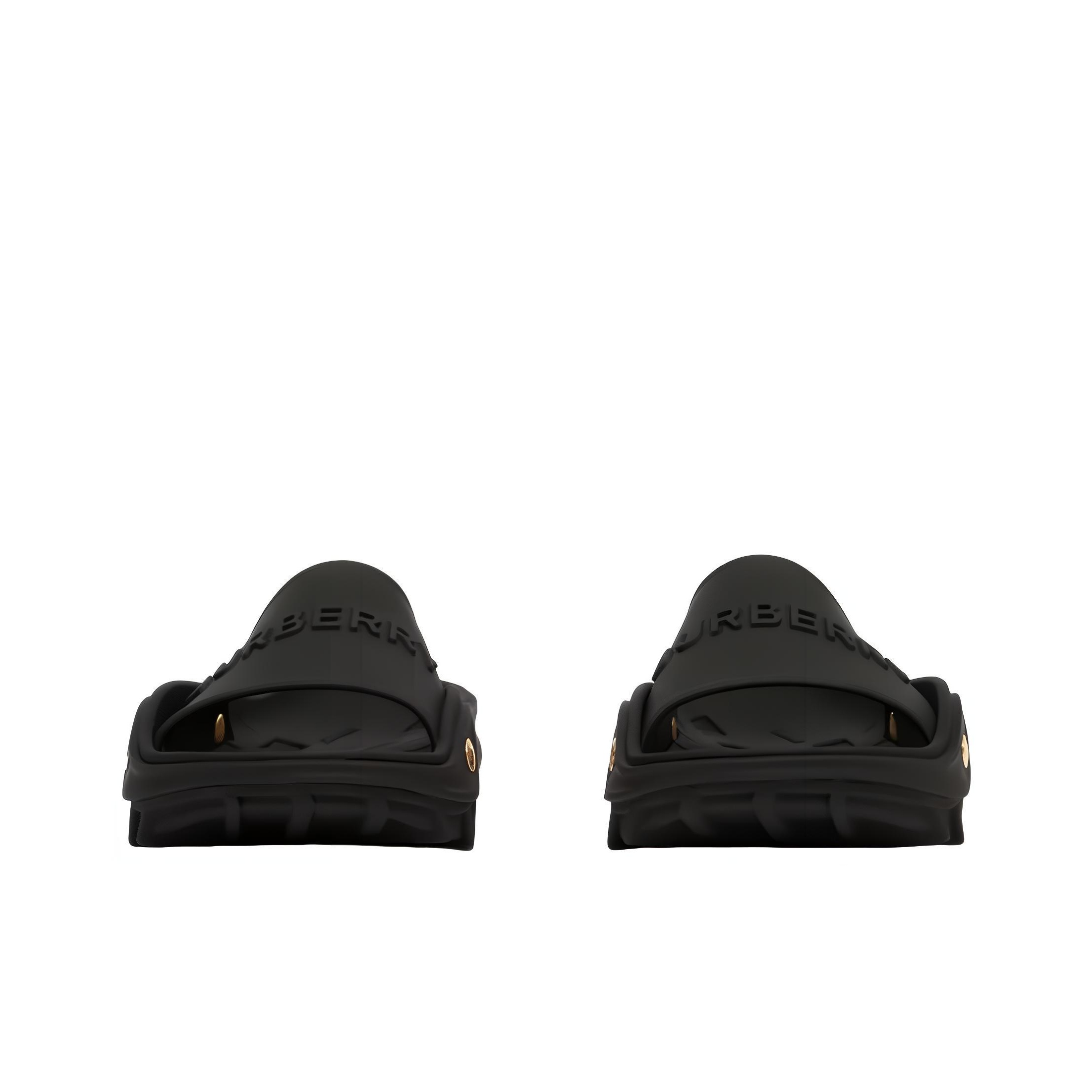 Burberry Bucklow Slide Black - POIZON