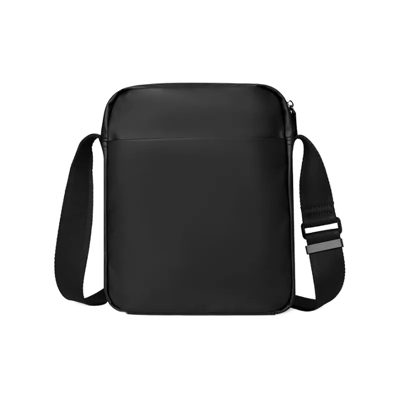 PIERRE CARDIN Fabric Crossbody Bag Men's Black-2