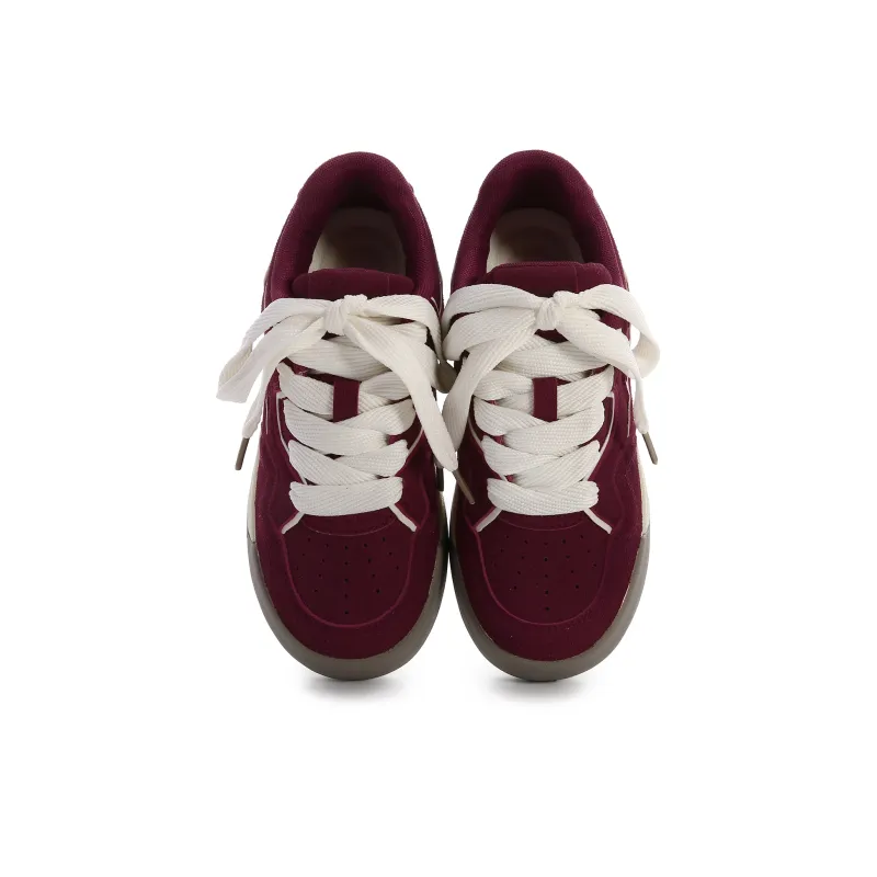 Lovely You Wear resistant And Lightweight Low Top Skateboard Shoes Women's-2