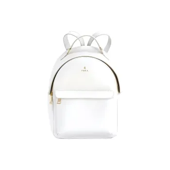 Furla Leather Backpack Regular Women's White