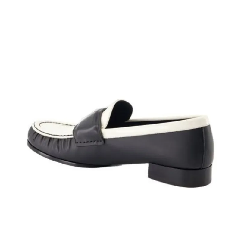 Givenchy 4G-motif Leather Loafers-4