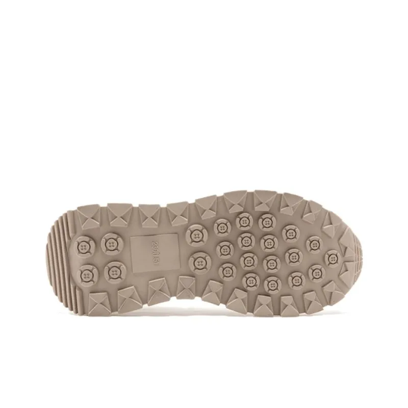 Satchi Low Top Casual Shoes Women's Ecru Apricot-3