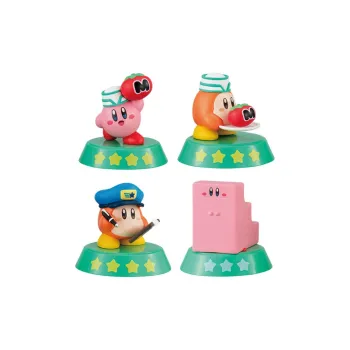 March·Monster Kirby, Explore And Discover 3 Pink Demon, Waddle Dee Chibi Figures 4.1cm