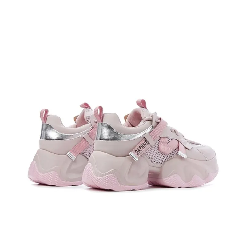 DAPHNE Height Increasing Low Top Chunky Sneakers Women's-2