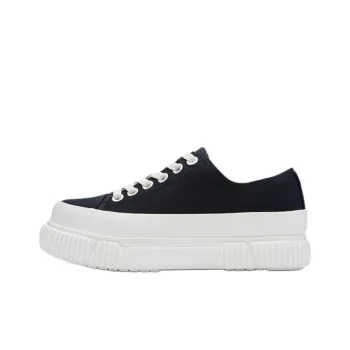 Both Eva Platform Low Top Skateboard Shoes Women's Black