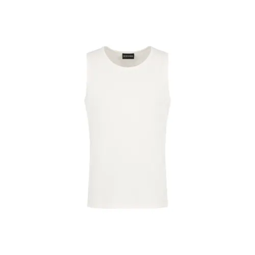 EMPORIO ARMANI Tank Tops Men White