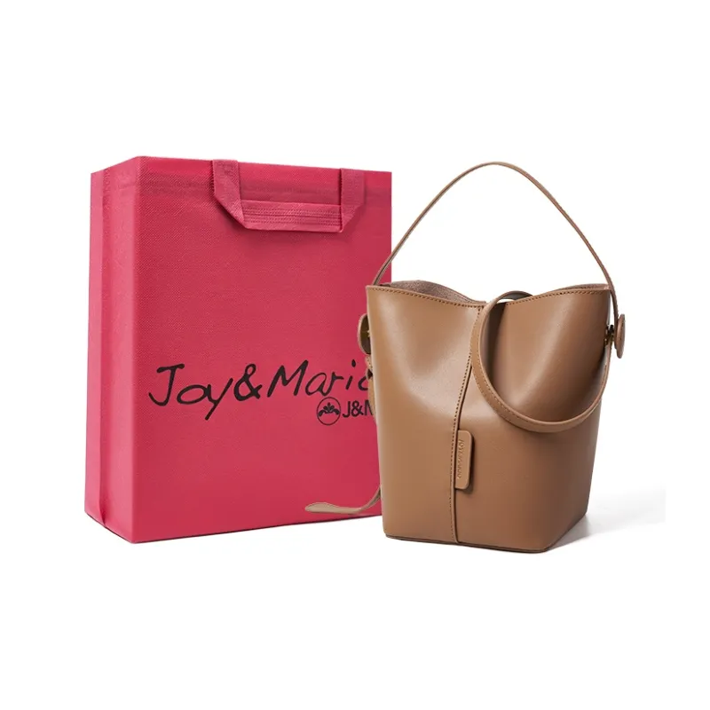 Joy&Mario Cow Leather High End Casual Lightweight Commute Small Size Women's Ecru/Cocoa Brown-4