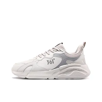 361° Anti-Slip Wear-Resistant Low-Top Casual Running Shoes Men's Gray