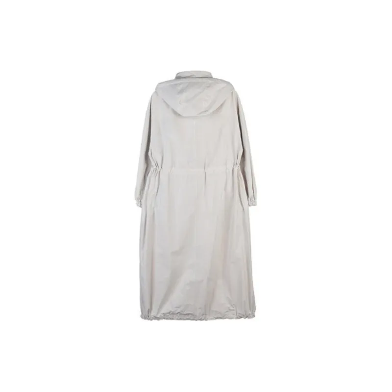 Brunello Cucinelli Jackets Coats Women's Light Gray-1
