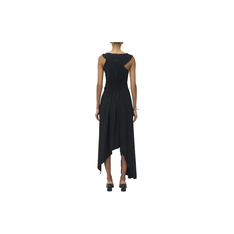 Alexander McQueen Boat Neck Sleeveless Dress-1