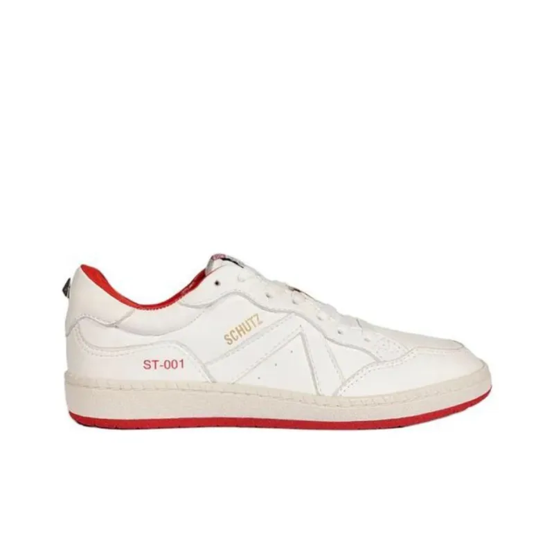 Schutz ST 001 Low-Top Skateboard Shoes Women's White-1