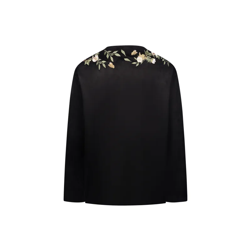 CNEW Crew Neck Velour Sweatshirt Unisex-3