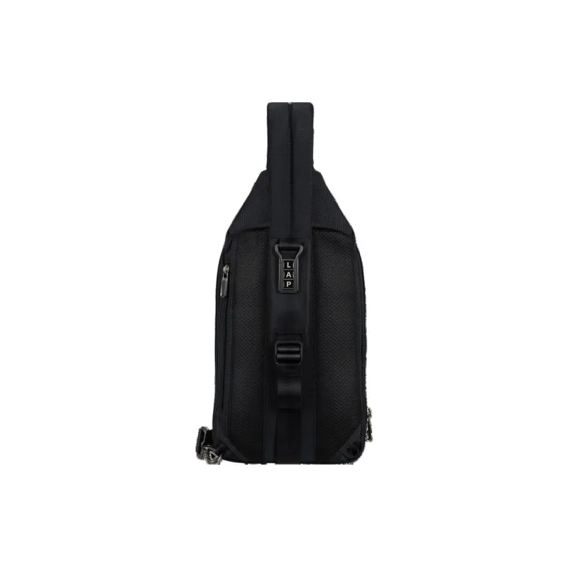 SAMSONITE Nylon Shoulder Bag, Crossbody Bag Men's Black-2