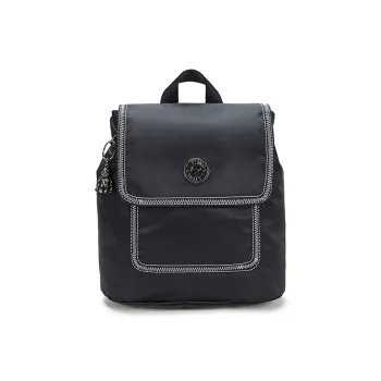 Kipling Polyester Backpack Small Size Unisex Night Black
