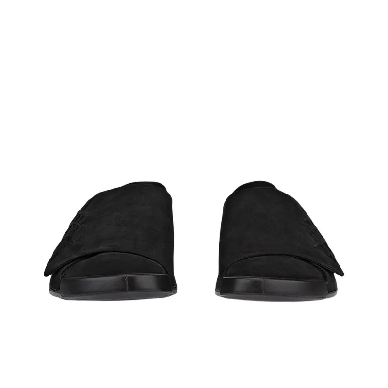 Ecco Abrasion Resistant Closed Toe Slippers Men's Black-3