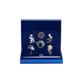 GAGA Copper Zircon Brooches Women's