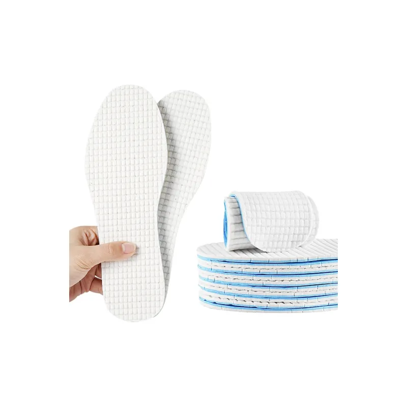 Footprint Tribe 3D Effect Towel Fabric Insoles Unisex-2