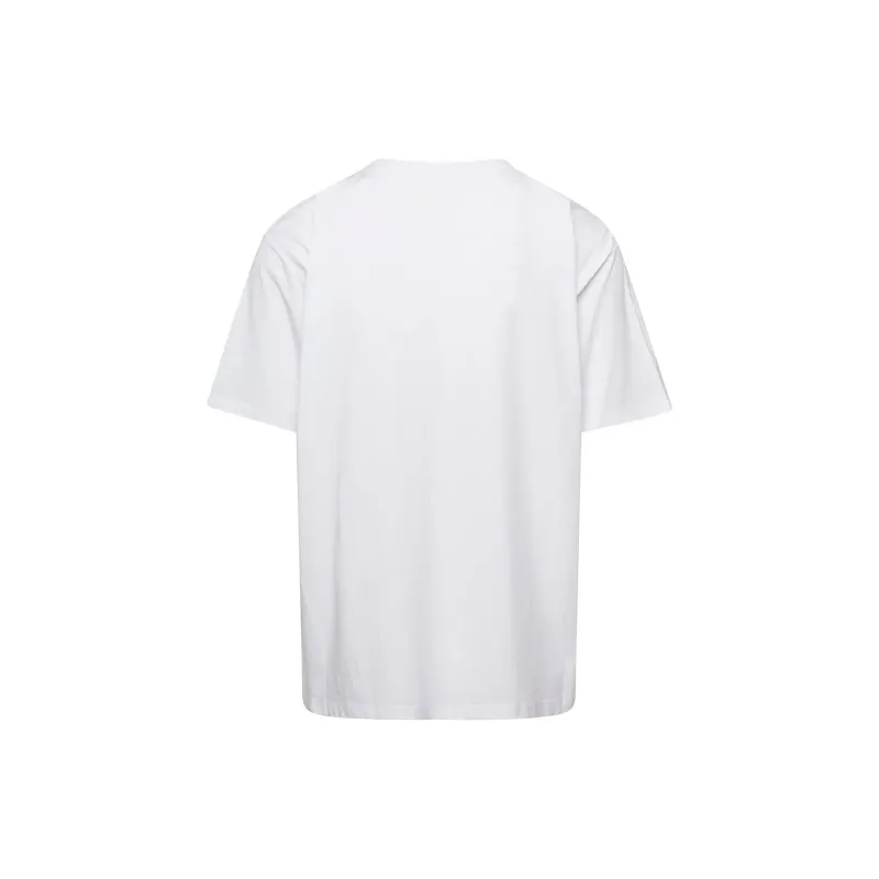 BALMAIN Logo Printed Crewneck T Shirt-1