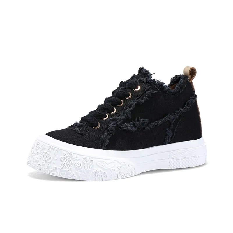 IiJin Low Top Skateboard Shoes Women's-1