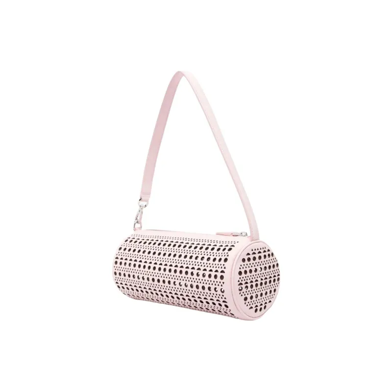 Alaia Calfskin Handbag, Shoulder Bag Trumpets Women's Pink-1