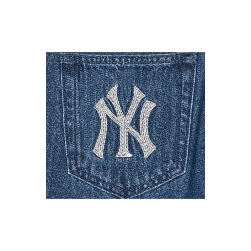 MLB New York Yankees Jeans Women's Blue-5