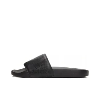Burberry Embossed Logo Slides Black