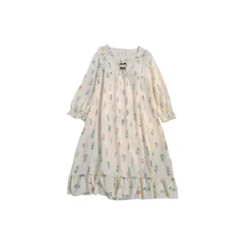 Ta Yan Nightgown Women's Apricot
