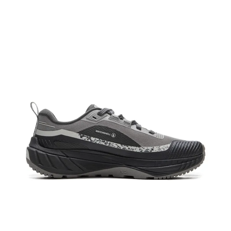 LiNing Wear-Resistant Support Low-Top Trekking Shoes Men's Black Gray Color-1
