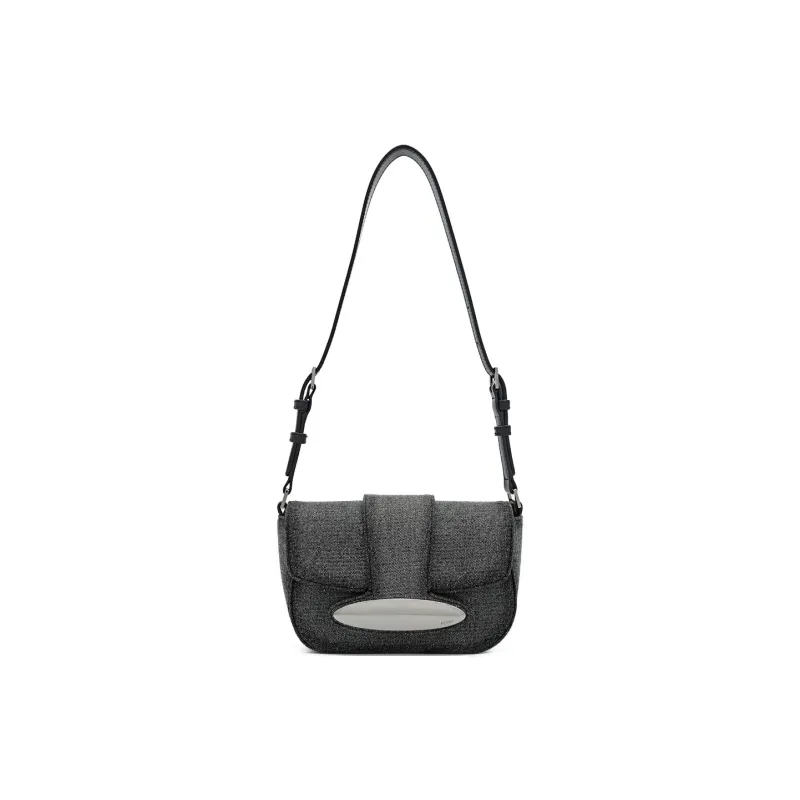 PEDRO PU Shoulder Bag Crossbody Bag Mini Women's Black/Silver/Light Blue-0
