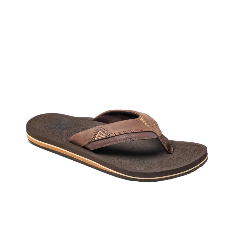 REEF Abrasion-Resistant Slip-Resistant Flip Flops Men's Brown-2