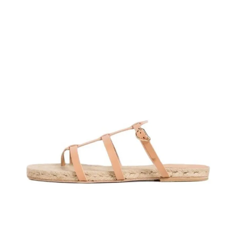 Ancient Greek Milos 217 x Castañer Flip Flops Women's Orange-0