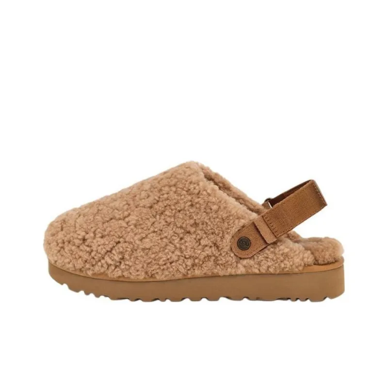UGG Slip Resistant Wrap toe Slippers Women's Brown-0