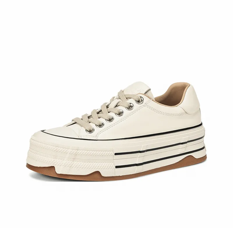 Rosa Bianca Low-Top Skateboard Shoes Women's Ancora Red-3
