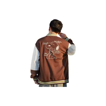 Tonlion 2024 Fall New Arrival Baseball Jacket Loose Fit Style Men's