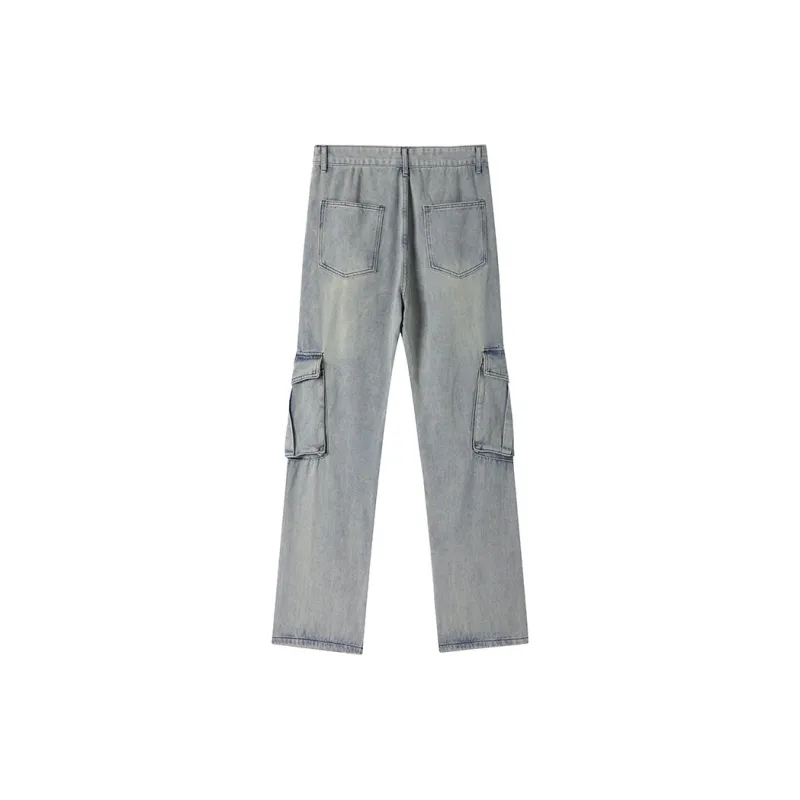 XINIYA TRAVEL Jeans Unisex Nostalgic Blue-1