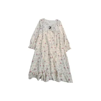 Ta Yan Nightgown Women's Apricot