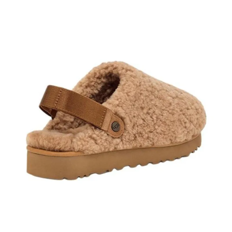UGG Slip Resistant Wrap toe Slippers Women's Brown-3