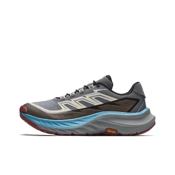 ANTA Explore The Wilderness Running Shoes Men Low Top Oatmeal White/Cool Gray/Dark Gray Brown