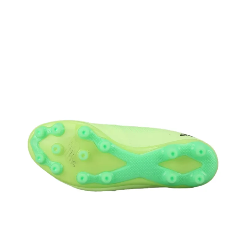 New Balance AG Rubber Short Studs Anti Slip Wear Resistant Soccer Shoes Men's Green-4