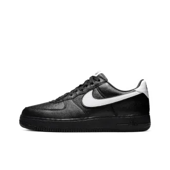Nike Air Force 1 Anti Slip Wear Resistant Low Top Skateboard Shoes Unisex Black