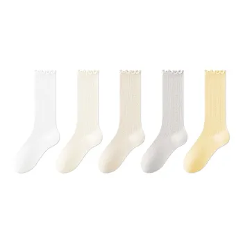 MIIOW Knee High Socks Women's 5 Pack