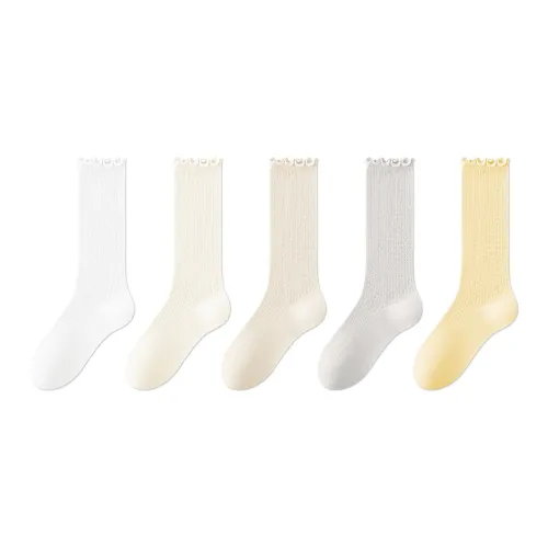 MIIOW Knee-High Socks Women's 5 Pack