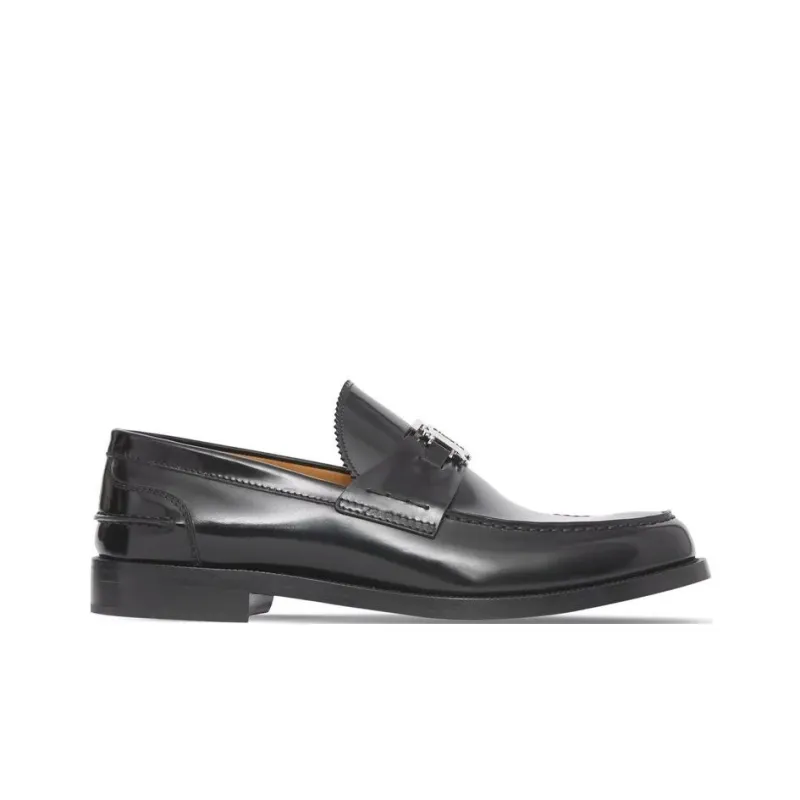 Burberry Fred Monogram-motif Loafers-1