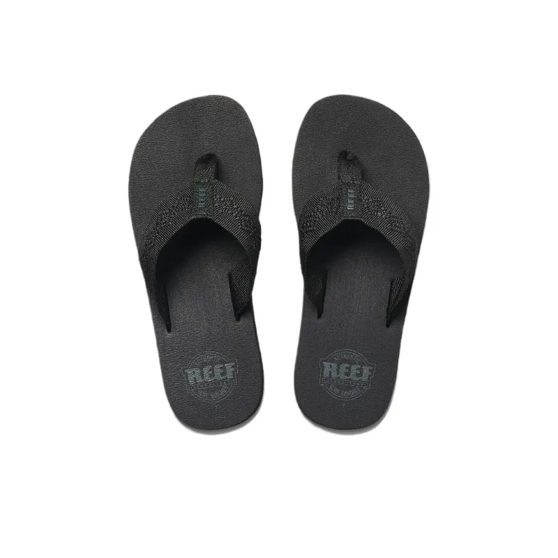 REEF Abrasion-Resistant Flip Flops Women's Black-3
